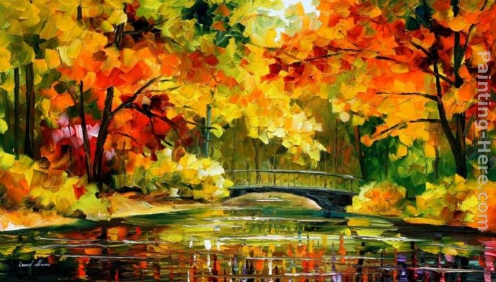 Leonid Afremov LITTLE BRIDGE